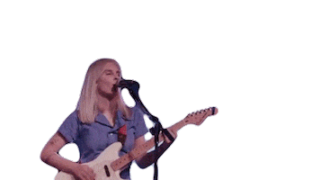 Rock N Roll Sticker by Liza Anne