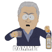 Dammit Ugh Sticker by South Park