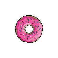 Canada Donut Sticker by Gastown Apparel
