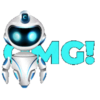 Space Wow Sticker by CYVO