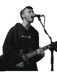 Guitar Singing Sticker