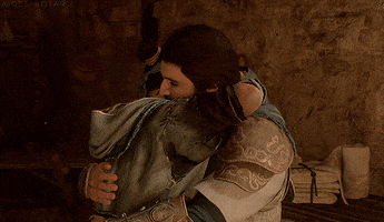 Video Game Hug GIF