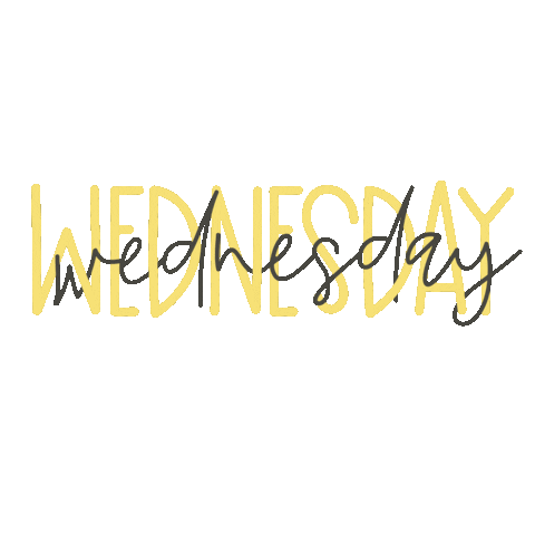 Wednesday Weekday Sticker