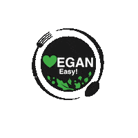 veganallsorts vegan veganeasy Sticker
