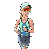 Run Running Sticker by eBibs