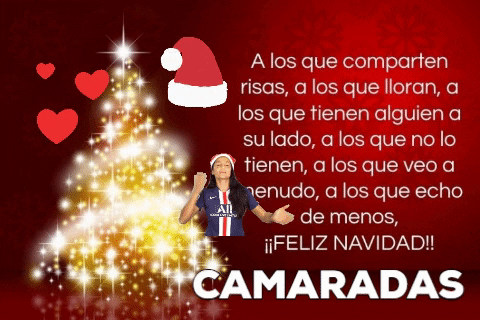 karmela giphygifmaker giphyattribution feliznavidad camaradas GIF