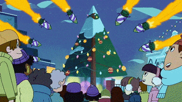 CartoonNetworkLatam cartoon navidad cartoon network fuego GIF