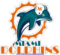 miami dolphins football Sticker