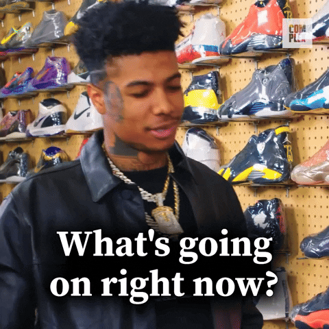 Whats Going On Sneaker Shopping GIF by Complex
