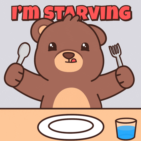 Teddy Bear Eating GIF by BEARISH