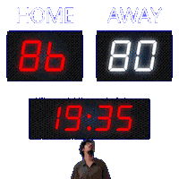 80 Away Sticker