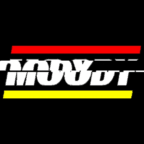 Glitch Logo GIF by The Moody Closet