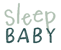 sleepbabyconsulting baby sleep goodnight sleeping Sticker