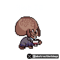 Proud Big Brain Sticker by HotDogs