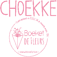 boeketdefleurs local bouquet brussels fleurs Sticker