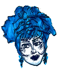 Drag Queen Smile Sticker by Jakub Kostewicz