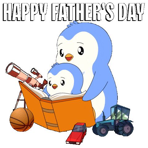 Fathers Day Penguin Sticker by Pudgy Penguins