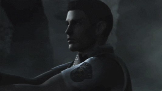 ThatArklayPlace giphyupload resident evil jill valentine chris redfield GIF
