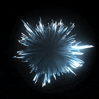 glow crystal shard GIF by xponentialdesign
