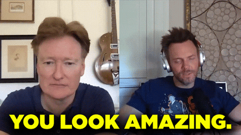 You Look Amazing Joel Mchale GIF by Team Coco