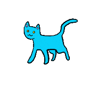 Cool Cat Sticker
