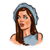 Gossip Girl Omg Sticker