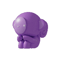 Monkey Sticker by Mr Kaplin