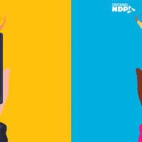 High Five Andrea Horwath GIF by Ontario's New Democrats