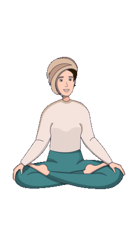 Movka giphyupload enjoy freedom meditation Sticker