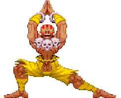 happy street fighter Sticker