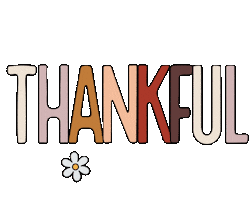 Starving Thanksgiving Day Sticker by LexieAF