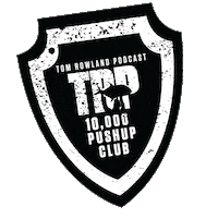 Push Ups Sticker by Tom Rowland Podcast