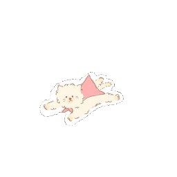 Cat Sky Sticker by koimoffee