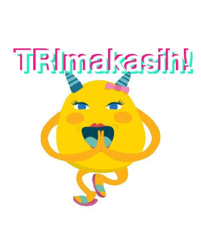 tri-indonesia giphyupload thanks terimakasih tq Sticker