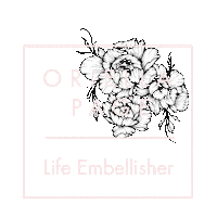 oriellapage gold master estetica peony Sticker