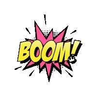 Boom Explosion Sticker by Embargosalobestia
