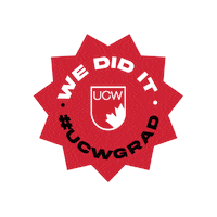 Convocation Ucw Sticker by University Canada West