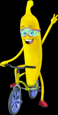 Banana GIF by OBA HORTIFRUTI
