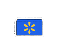 Blue Box Beauty Sticker by Walmart