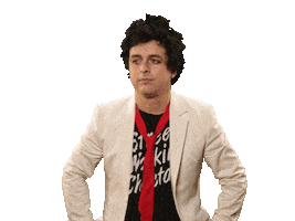 Billie Joe Armstrong Whatever Sticker by Green Day