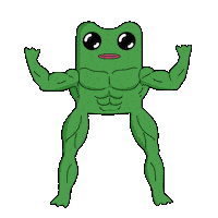 Fitness Get Swole Sticker by fwogs
