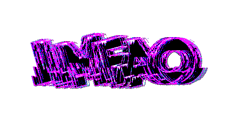 Glitch Sticker