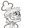 Graffiti Cook Sticker