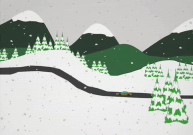 snow hill GIF by South Park 