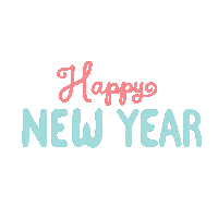 Happy New Year Sticker by Chantel Sanchez