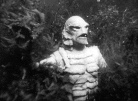 creature from the black lagoon monster GIF