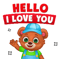 I Love You Surprise Sticker by Lucas and Friends by RV AppStudios
