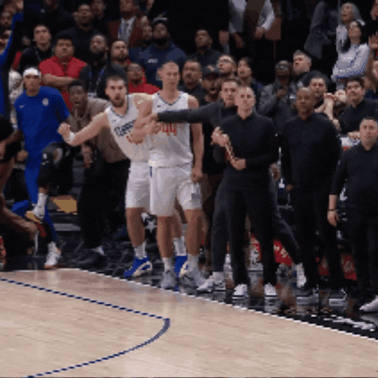 Excited Basketball GIF by LA Clippers