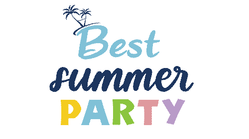 Pool Party Summer Sticker by Party Island Curacao