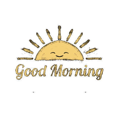 Good Morning Hello Sticker